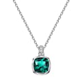 Emerald Pendant Necklace