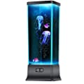 Electric Jellyfish Tank Lava Night Light Lamp 