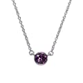 February Amethyst Birthstone Necklace