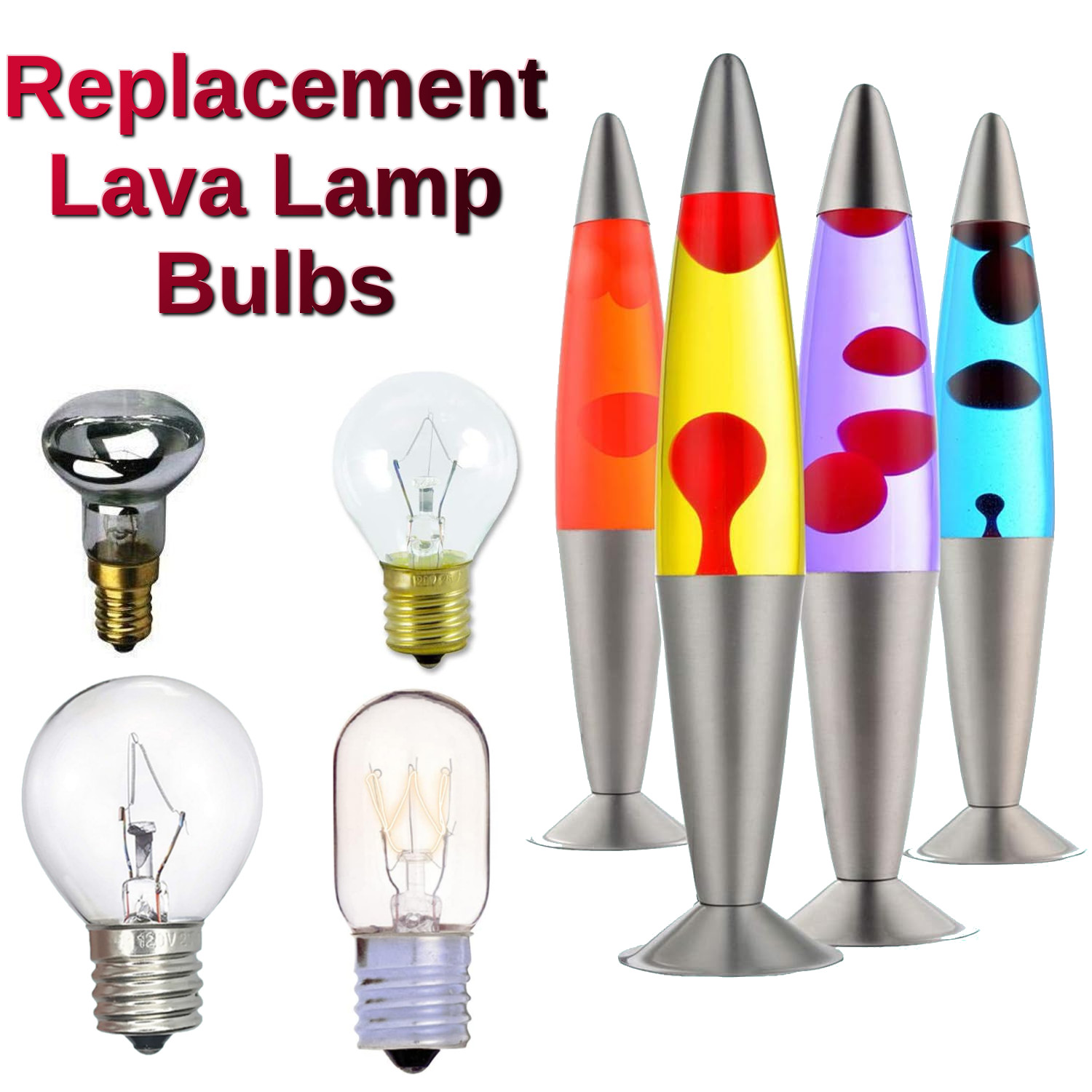 replacement lava lamp bulbs