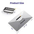 Geesta Grill Grease Tray Set, Stainless Steel Grill Replacement Parts, 27" - 30" Adjustable Grill Drip Pans Fit for Gas Grill from Dyna Glo, Nexgrill, Backyard Grill, Expert, BHG, Kenmore and More 