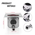 Unidanho Fire Burn Pot and Hot Rod Ignitor Kit Replacement Parts for Traeger Pellet Grill with Screws and Fuse