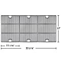 Hongso 17 inch Cast Iron Grill Grates Replacement for Nexgrill 720-0896 730-0898 720-0896C 720-0898 720-0896B 720-0896CA 5 Burner 6 Burner Grill Models 