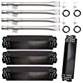 Aibabcue Grill Replacement Parts for Nexgrill 720-0830H, 720-0783E, 720-0830A, 720-0958A, Heat Plate Burner Cover, Gas Grill Burner, Igniter 