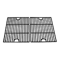 BBQ funland GI1192 Porcelain Coated Cast Iron Cooking Grid Replacement for Nexgrill 720-0830H, 720-0697, 720-0888, Set of 2 