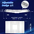 Grease Tray for Gas Grill, Universal Adjustable Stainless Steel Grease Tray Set, Outdoor Grill Replacement Parts 24