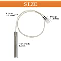 ZHOUWHJJ Replacement Hot Rod Ignitor Kit for Camp Chef Wood Pellet Grills Replacement Hot Rod