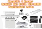 Nexgrill 4 Burner Outdoor Gas Grill 720-0830H Replacement Parts