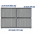 Utheer Cast Iron Cooking Grid Grate 15 x 11.25 Inch for Weber Spirit 200 210 with Side Control