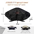 Jiesuo 7111 Grill Cover for Weber Q Series Grill