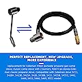 Hosile 3FT Hose 5430 Regulator for Coleman Classic, Triton, PowerPack, Tabletop, Eventemp and Other Propane stoves 