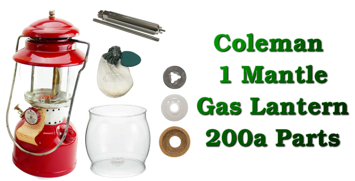 Coleman 1 Mantle Gas Lantern 200a Parts