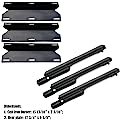 Direct Store Parts Kit DG223 Replacement for Jenn Air Gas Grill Repair Kit Gas Grill Burner and Heat Plate- 3 Pack (Cast Iron Burner + Porcelain Steel Heat Plates) 