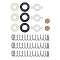 14Pcs Yootones Trumpet Valve Felt Washers with Valve Cork Pad Repair Kit