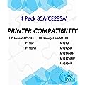 EASYPRINT (4 Pack) Compatible 85A CE285A Toner Cartridges Replacement