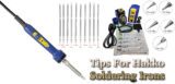 soldering tips for hakko soldering irons