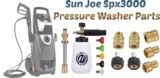 sun joe spx3000 pressure washer parts