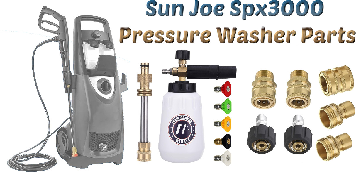 sun joe spx3000 pressure washer parts