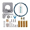 Comgrow Creality Capricorn Bowden Tubing 1.75mm 1M All Metal Ender 3 V2 Extruder Pneumatic Couplers Bed-Level Springs 