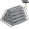 Yarlung 20 Pack 7 Inch Trampoline Springs with 2 T-Hooks
