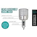 Fire Sense 62333 Chrome Finish Commercial Series Patio Heater Head Assembly Replacement Fits with Models 60485, 61185, 61444, 60368, 60788, 61629, 60688, 61130 & 60763 