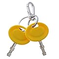 JEENDA 2PCS Ignition Keys 625-05000 625-05002 925-2054A Compatible with Lawn Mower MTD Cub Cadet