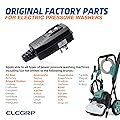 ELEGRP G1215PA G20PASR Patented Auto-Monitoring GFCI Replacement Plug Assembly, Auto Reset 15 Amp Grounded 3 Wires 3-Prongs for Power Pressure Washer