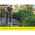 Karcher Universal 15" Pressure Washer Surface Cleaner Attachment, Power Washer Accessory - 1/4" Quick-Connect, 3200 PSI 