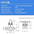 MaySpare Starter Solenoid Compatible With MTD 725-04439 Cub Cadet Lawn Tractor 