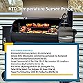 Replacement 7" RTD Temperature Sensor for Traeger Wood Pellet Grills,BAC194 Probe