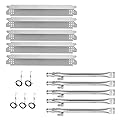 BBQ-PLUS Heat Plate and Burner Grill Replacement Parts Kit for Home Depot Nexgrill 720-0830H Replacement Parts 5 Burner 720-0888 720-0888N 720-0888S 