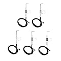 Utheer Grill Ignitor Wire Kit Ignition Electrode Replacement Parts for Home Depot Nexgrill 5 Burner 720-0888 720-0888N, 4 Burner 720-0830H 720-0830D, 720-0783E Gas Grill, 5 Pack Igniters 