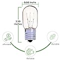 Bulbmaster 15 Watts T7 Replacement Light Bulb for 10 Inch Lava Lamps