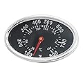 Grill Lid Thermometer Temperature Gauge Replacement for Nexgrill 720-0830H, 720-0888, 720-0697 and Other Grill Model 