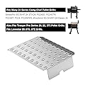 AJinTeby Drip Tray Heat Baffle Replacement for Select Camp Chef 24 Series Pellet Grills, PG24SG-4, SmokePro SG 24, STX 24 PG24-4