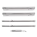 Yiming Grill Replacement Parts for Charbroil 463673519, 463673017, 463347017, G470-0004-W1, G470-5200-W1, 2-Burner Cabinet Liquid Propane, Heat Plates, Burners, Carryover Tubes Replacement