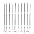 YWBL-WH T12 Series Soldering Iron Tips for FX-951 Rework Station(10PCS) 