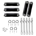 Uniflasy Grill Replacement Part for Home Depot Nexgrill 5 Burner 720-0888 720-0888N 4 Burner 720-0830H 720-0830D 720-0783E 720-0830A Grill Repair kit Heat Plates Burner Igniter 