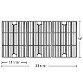 Hongso 17 inch Cast Iron Grill Grates Replacement for Nexgrill 720-0896 730-0898 720-0896C 720-0898 720-0896B 720-0896CA 5 Burner 6 Burner Grill Models 