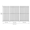 Stanbroil 67552 Stainless Steel Cooking Grates for Weber Summit 600 Series Summit E/S 640/650/660/670 Gas Grills with a Smoker Box