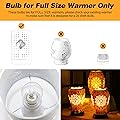 ETwinCoo G50 25 Watt Light Bulbs for Full Size Scentsy Warmers