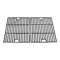 BBQ funland GI1192 Porcelain Coated Cast Iron Cooking Grid Replacement for Nexgrill 720-0830H, 720-0697, 720-0888, Set of 2 