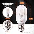 BlueStars E12 T20 Salt Rock Lamp Bulb 120V 15W