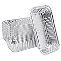 20 Pack Drip Pans Compatible with Char-Broil Grills 9328812P06 Foil Liner Fits Grease Tray G416-0015-W1 