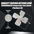 Luclyyasys 5308000010 Evaporator Fan Blade