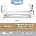MONKEMON Store 240323002 Refrigerator Door Bin Shelf