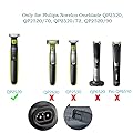 4.3V Philips Norelco One Blade Charger A00390 Power Adapter Replacement for Norelco OneBlade Trimmer QP2520,QP2520/90, QP2520/70, QP2520/72 MG3740 Hybrid Electric Shaver(Fits QP2520 Only)